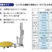 パレットストレッチ包装機