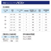 ノビコン仕様表2